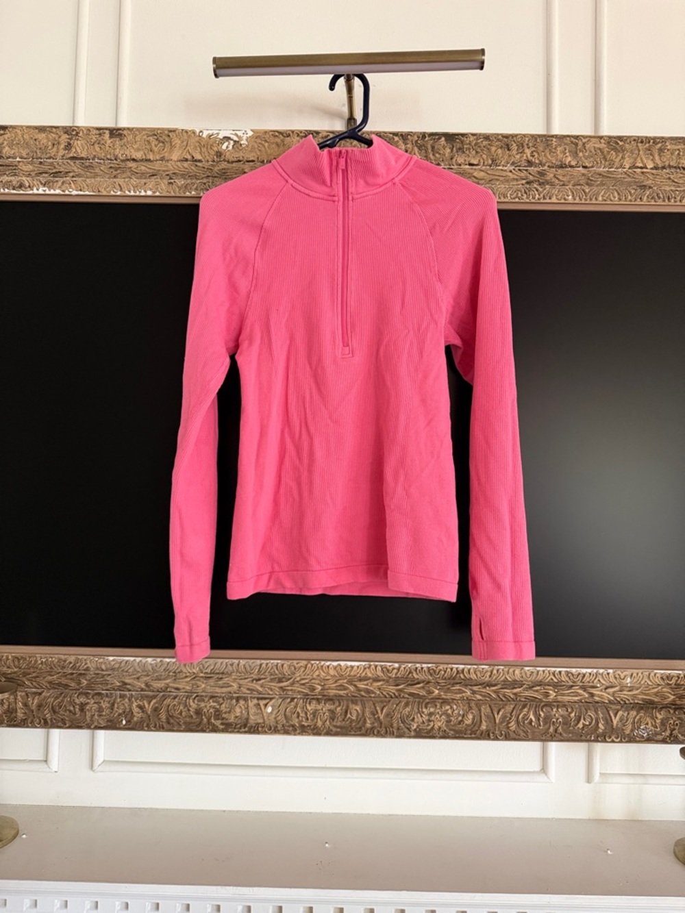 all in motion Pink Quarter-Zip Performance Pullover